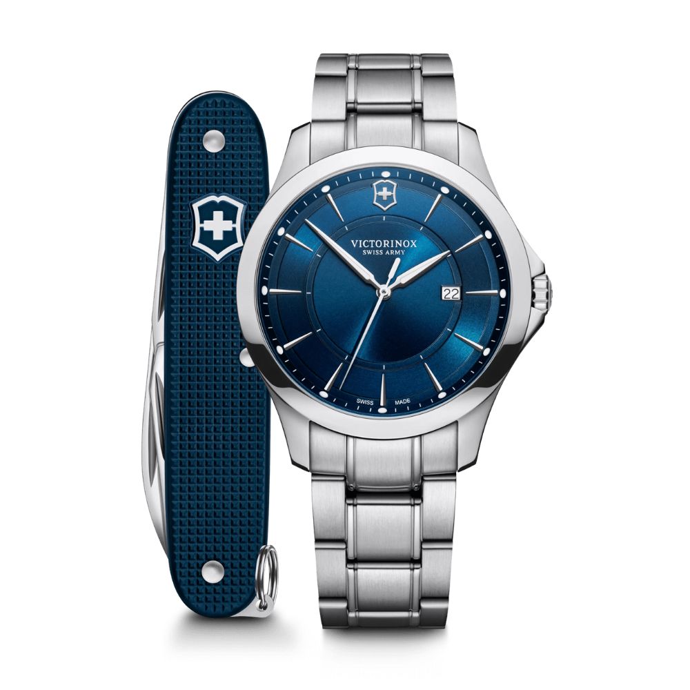 Alliance 40mm Victorinox Watch with Swiss Army knife Set