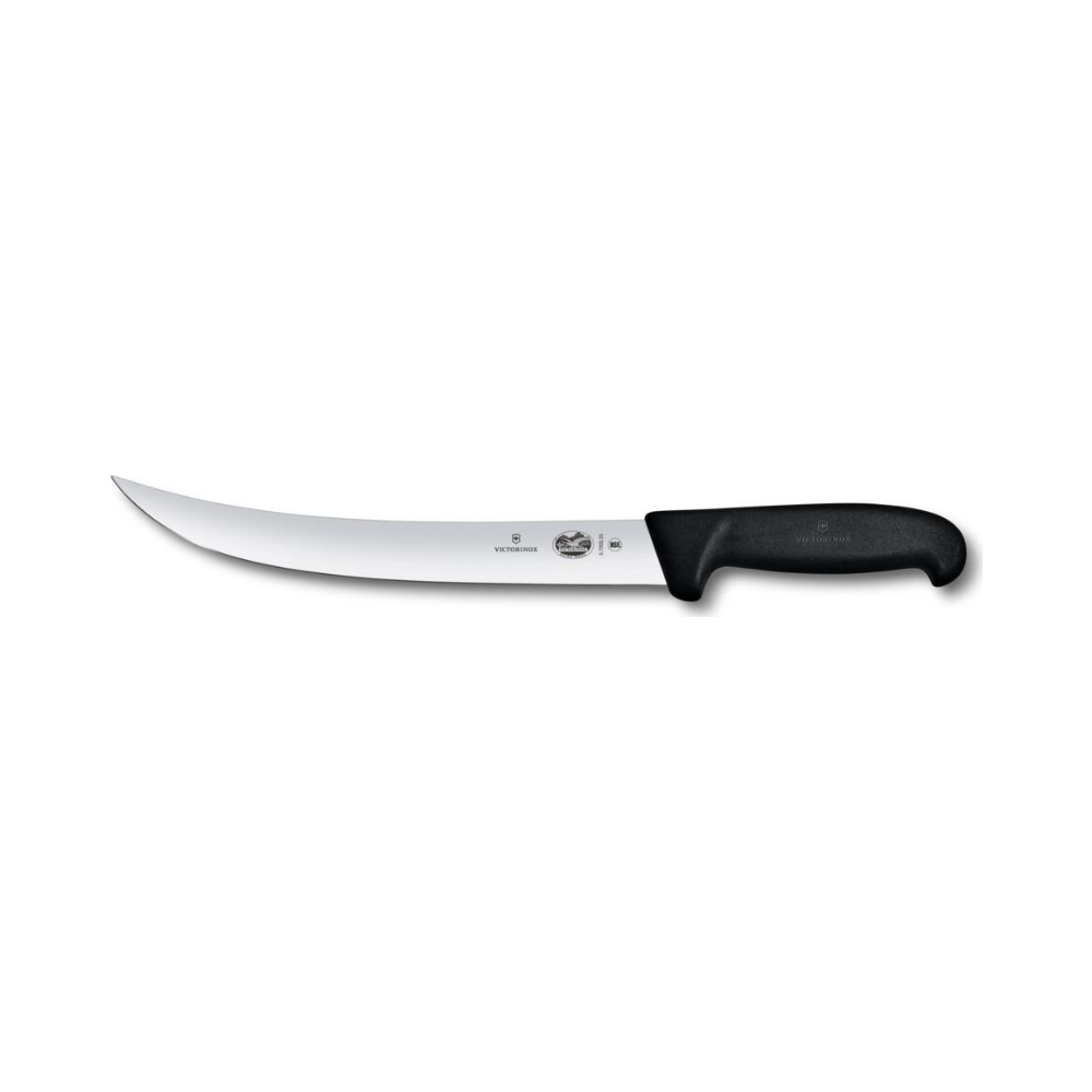 Fibrox, breaking knife, 25cm, straight, black, KK Blister