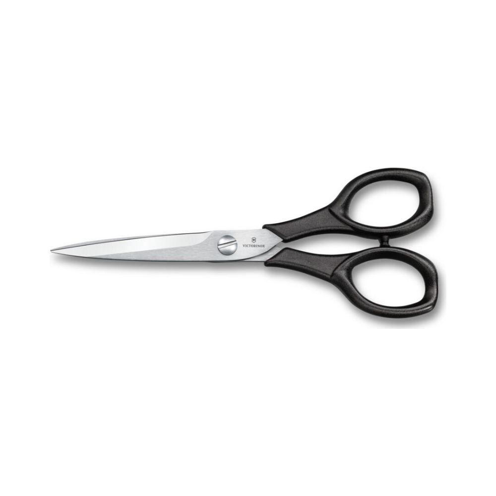 [VIC-8.1017.16] Household Scissors, Italy, 16cm, Black